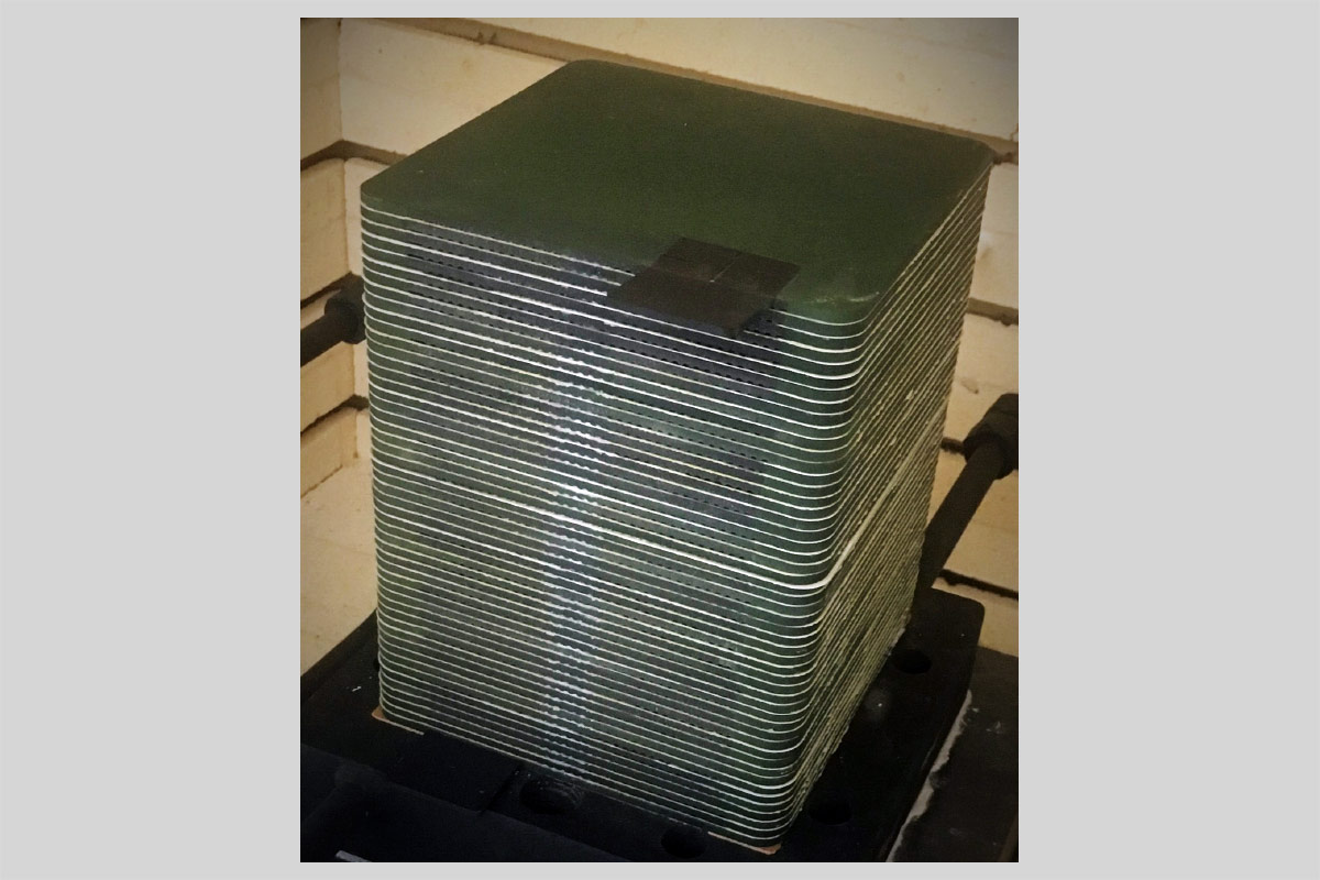 OxEon Energy’s Solid Oxide Electrolysis stack.