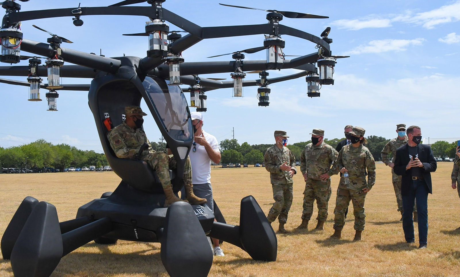 Electric vertical take-off and landing (eVTOL) aircraft